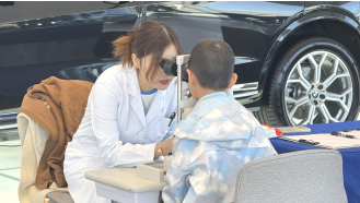 明眸驾驭安心驰骋 —哈尔滨普瑞眼科宝马车主公益眼检活动